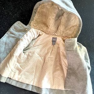 Beautiful unisex grey warm winter jacket